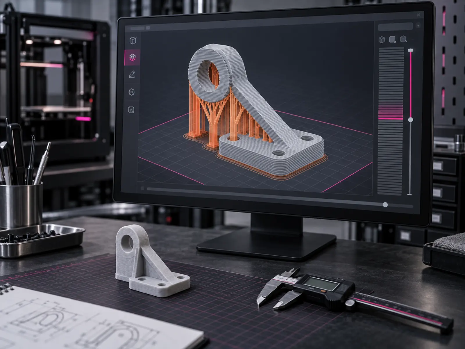 Custom 3D Modeling for 3D Printing — Für den Druck geslict